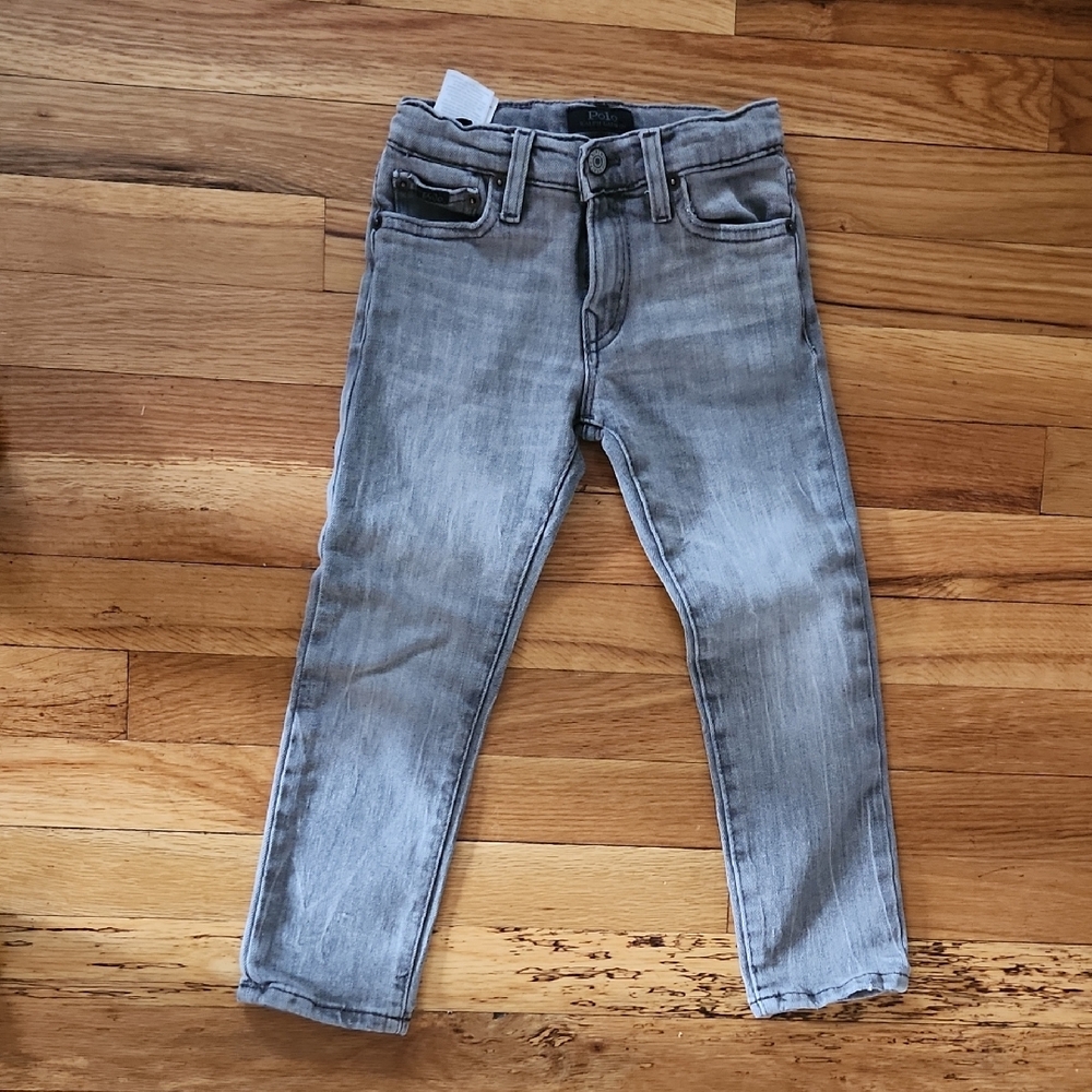 Stylish Gray Kids Jeans